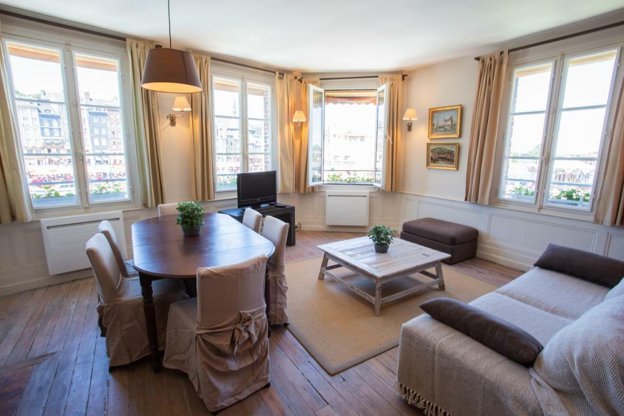 Appartement Vieux Bassin องเฟลอร์ ภายนอก รูปภาพ